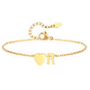 Waterproof gold Anklet