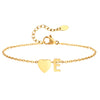 Waterproof gold Anklet