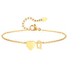 Waterproof gold Anklet