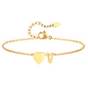 Waterproof gold Anklet