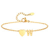 Waterproof gold Anklet