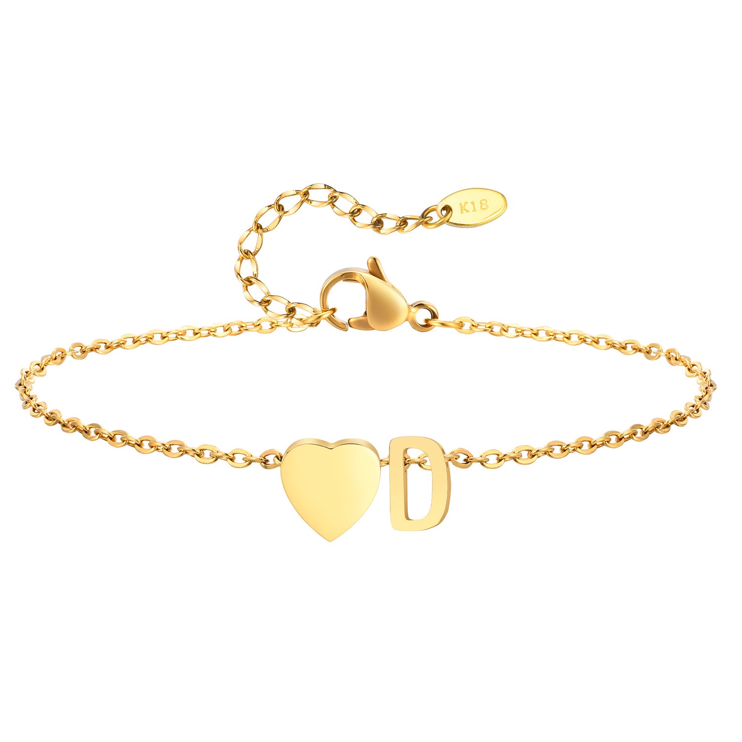 Waterproof gold Anklet