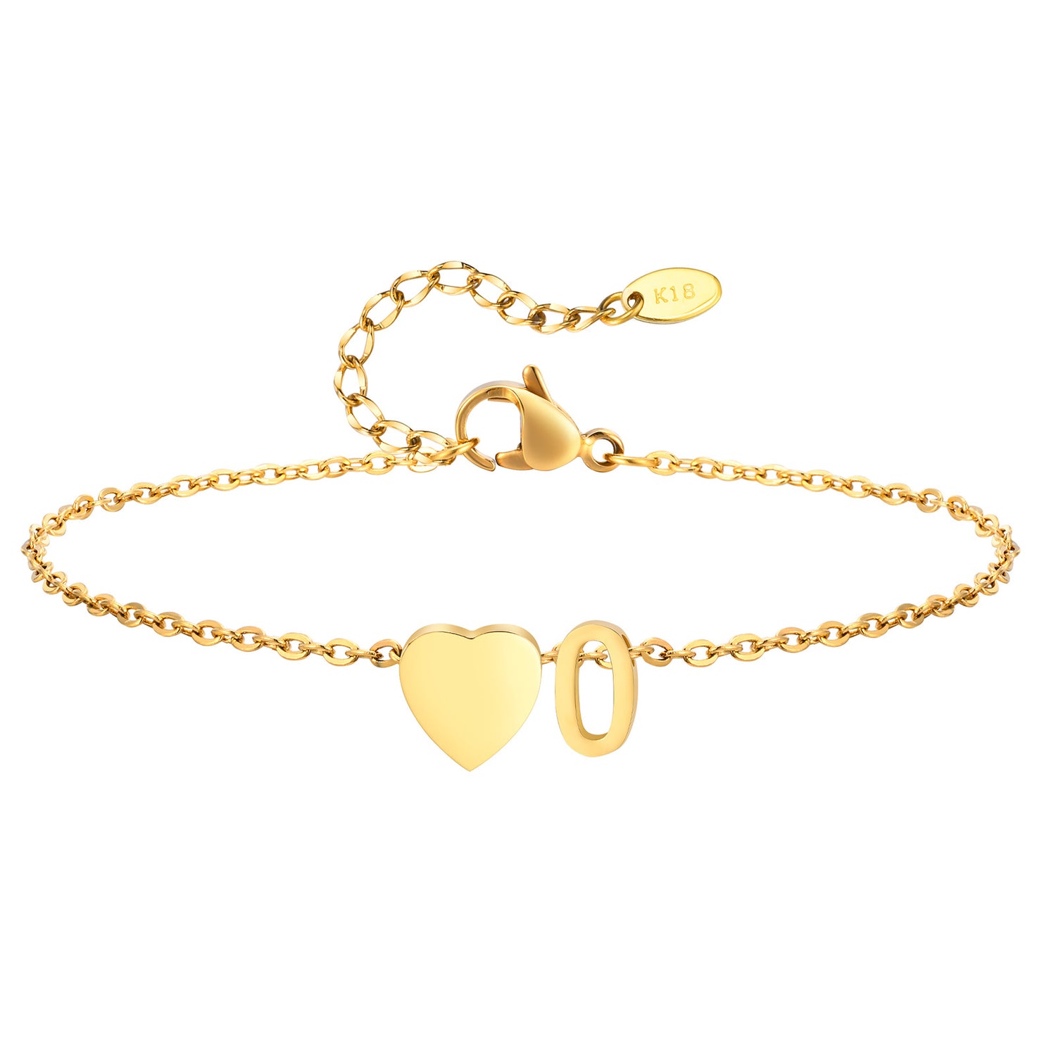 Waterproof gold Anklet