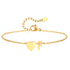 Waterproof gold Anklet