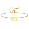 Waterproof gold Anklet