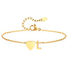 Waterproof gold Anklet