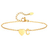 Waterproof gold Anklet