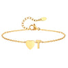 Waterproof gold Anklet
