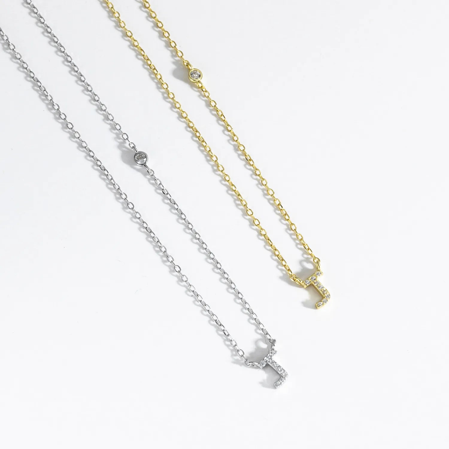 INARA Jewel Initial Necklace