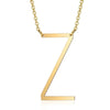 MOXIE Large Sideways Initial Necklace