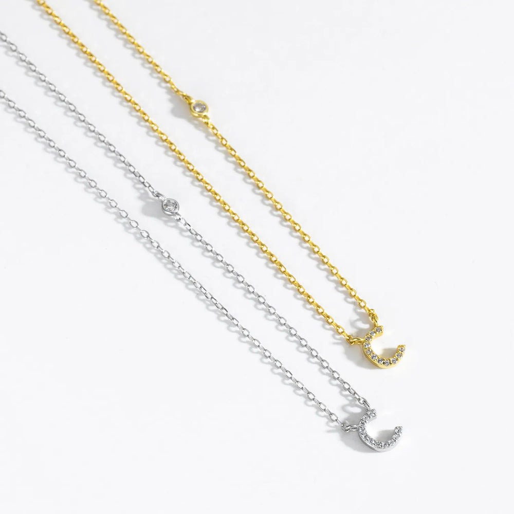 INARA Jewel Initial Necklace