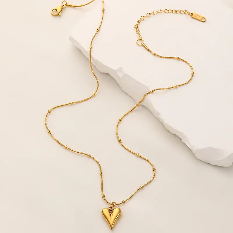 KAIPO Heart Pendant Necklace