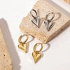 KAIPO Heart & Hoop Earrings