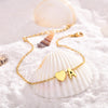 Waterproof gold Anklet