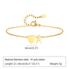 Waterproof gold Anklet
