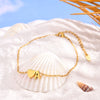 Waterproof gold Anklet